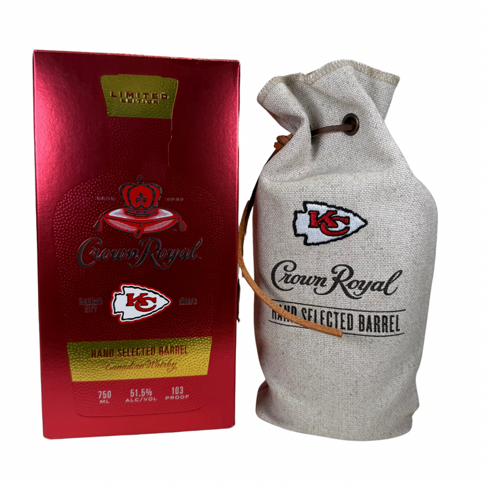 Crown Royal Limited Edition Kansas City Chiefs Hand Selected Canadian Whisky 750ml