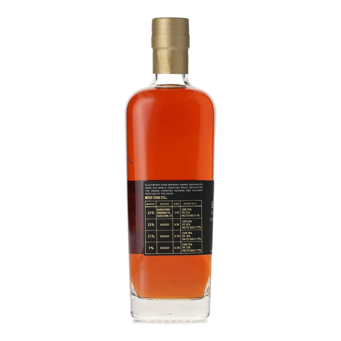 Bardstown Collaborative Series Blackberry Farm Brewery Bourbon Left Side