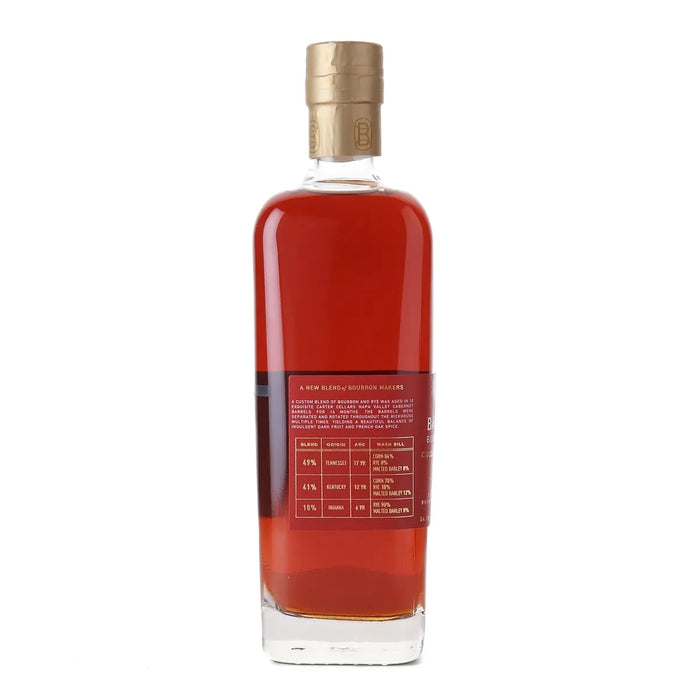 Bardstown Collaborative Series Carter Cellars Blended Whiskey Left Side