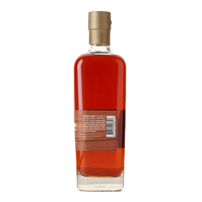 Bardstown Collaborative Series West Virginia Great Barrel Company Rye 750ml Right Side