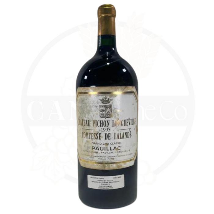 Chateau Pichon-Longueville Comtesse de Lalande 1995 5 Liter (Stained Label)