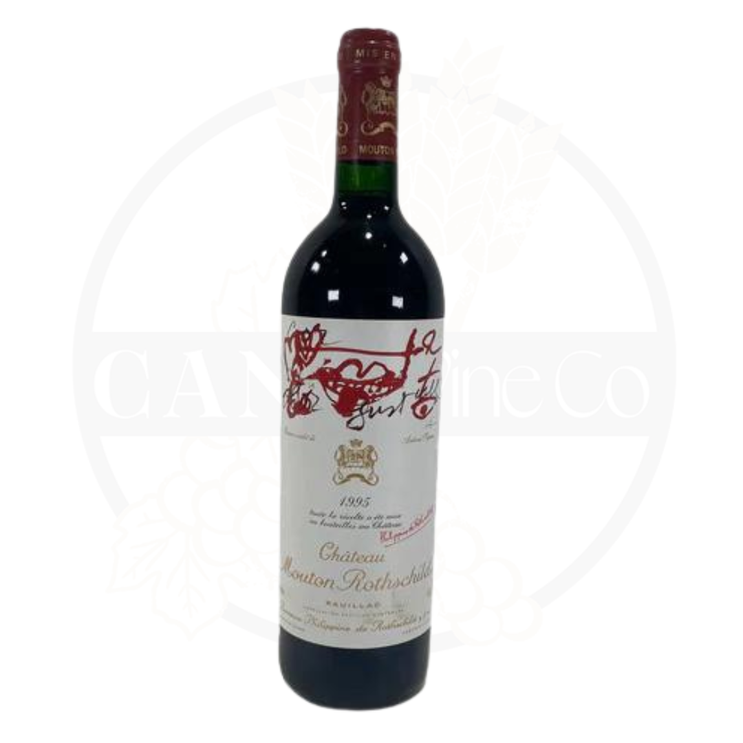 1995 Chateau Mouton Rothschild 750ml - Cana Wine Company 1995 Chateau Mouton Rothschild 750ml - Cana Wine Company