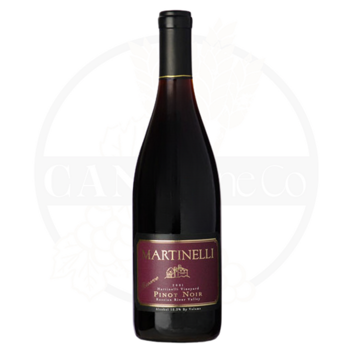 Martinelli 'Martinelli Vineyard' Reserve Pinot Noir 2001
