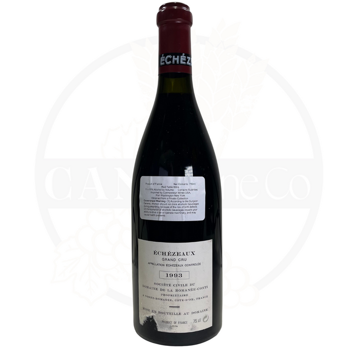 1993 Domaine de la Romanee-Conti Echezeaux Grand Cru 750ml