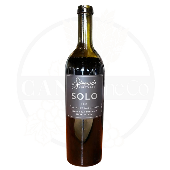 2003 Silverado Vineyards Solo Cabernet Sauvignon 750ml