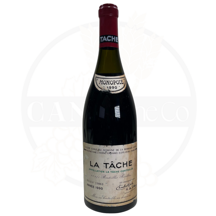 1990 Domaine de la Romanee-Conti La Tache Grand Cru 750ml