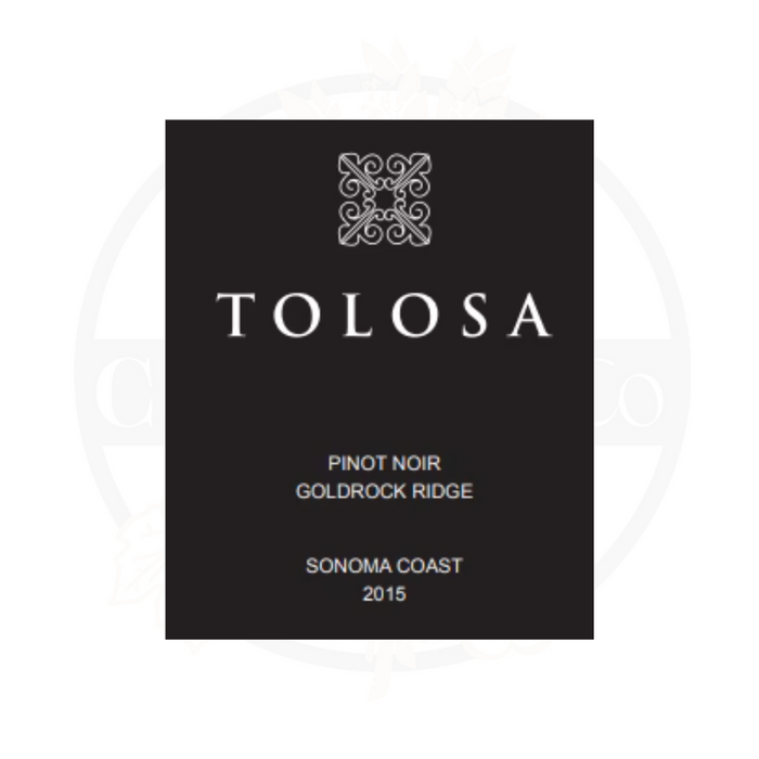 Tolosa Winery Goldrock Ridge Pinot Noir 2015