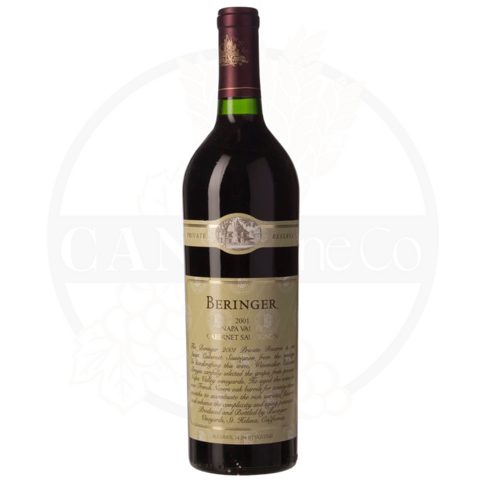 2001 Beringer Vineyards Private Reserve Cabernet Sauvignon 750ml