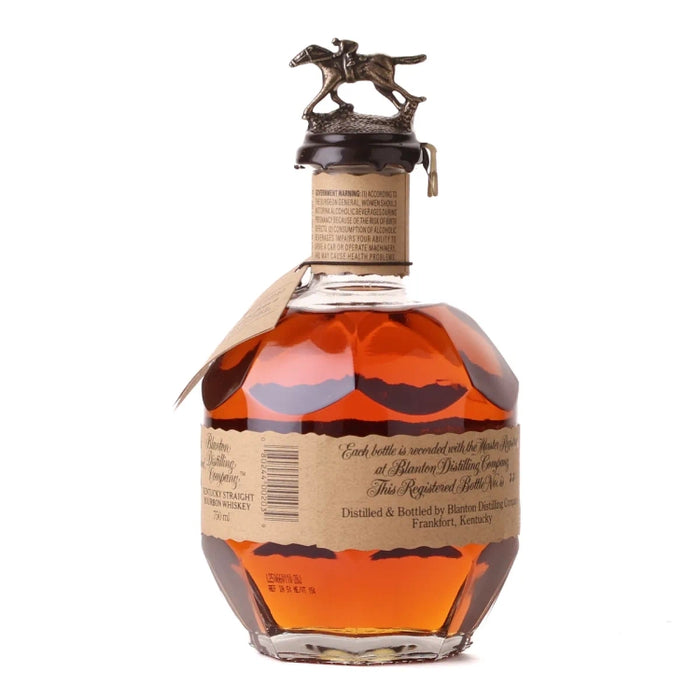 Blanton's Original Single Barrel Kentucky Straight Bourbon 750ml Back