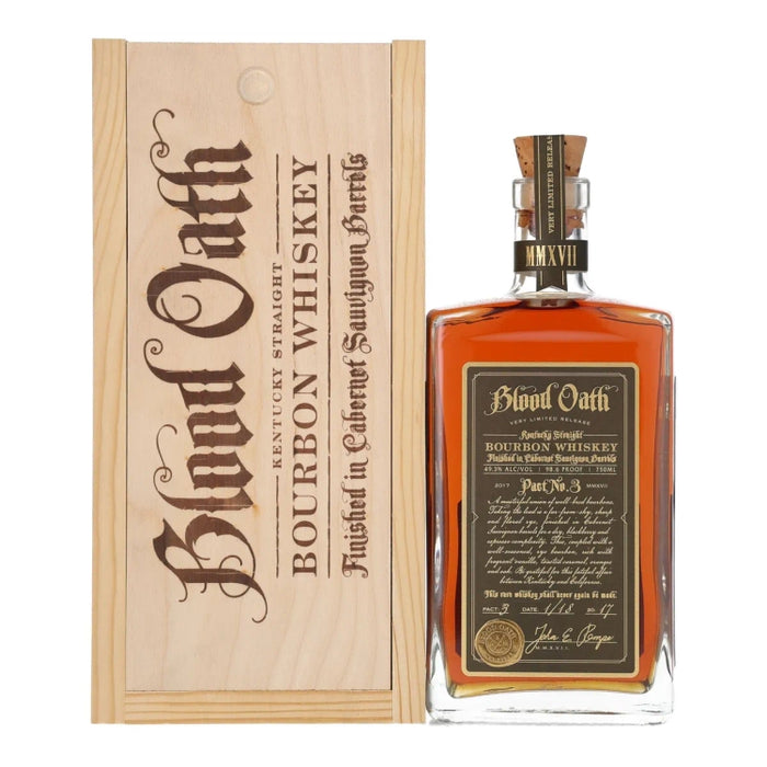 Blood Oath Pact No. 3 Kentucky Straight Bourbon Whiskey 750ml Box
