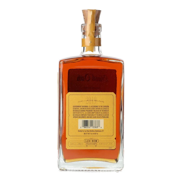 Blood Oath Pact No. 5 Kentucky Straight Bourbon Whiskey 750ml Back