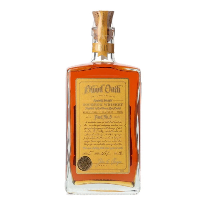 Blood Oath Pact No. 5 Kentucky Straight Bourbon Whiskey 750ml