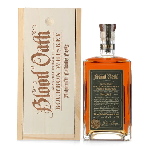 Blood Oath Pact No. 8 Kentucky Straight Bourbon Whiskey 750ml Box