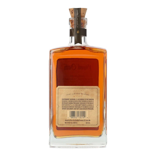 Blood Oath Pact No 1 Kentucky Straight Bourbon Whiskey 750ml Back