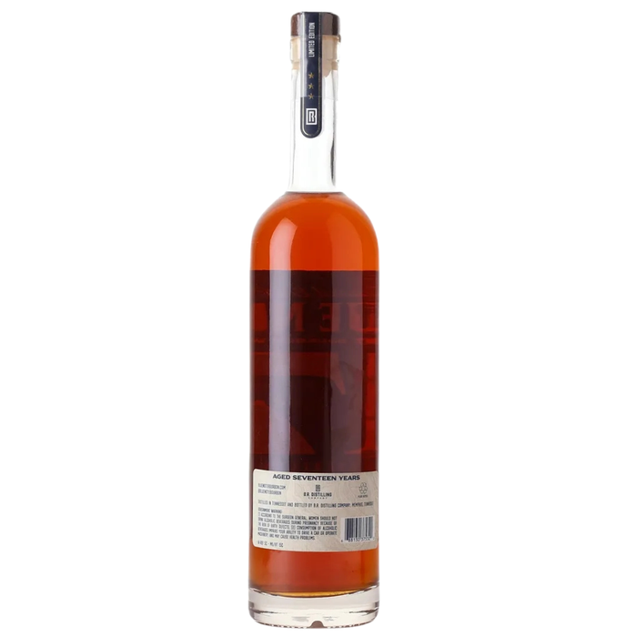 Blue Note 17 Year Old Straight Bourbon Whiskey 750ml Back