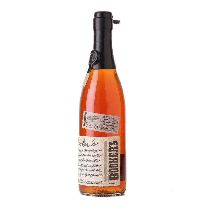 Booker's 2017-01 Tommy's Batch Bourbon 750ml Side