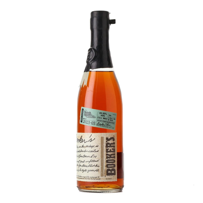 Booker's 2023-03 Mighty Fine Batch Bourbon 750ml Side