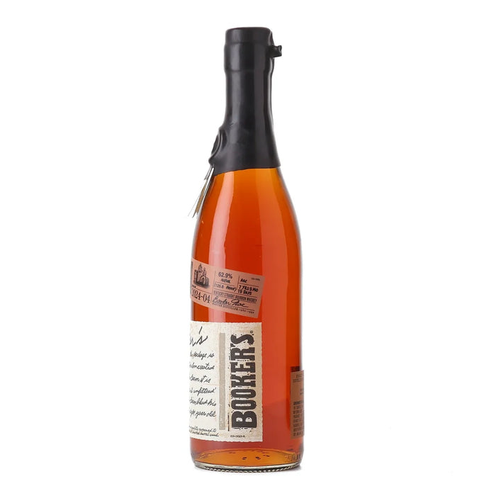 Booker's 2024-04 Jimmy's Batch Bourbon 750ml Side