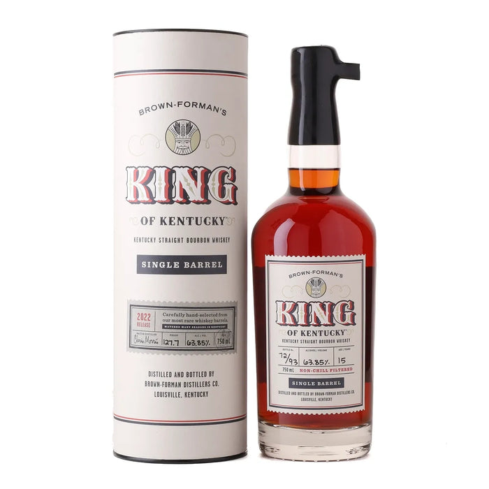 Brown Formans King of Kentucky Single Barrel 15 Year Old 750ml