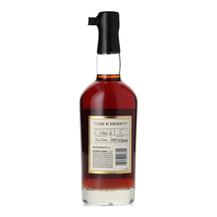 Brown Formans King of Kentucky Single Barrel 18 Year Old 750ml Back