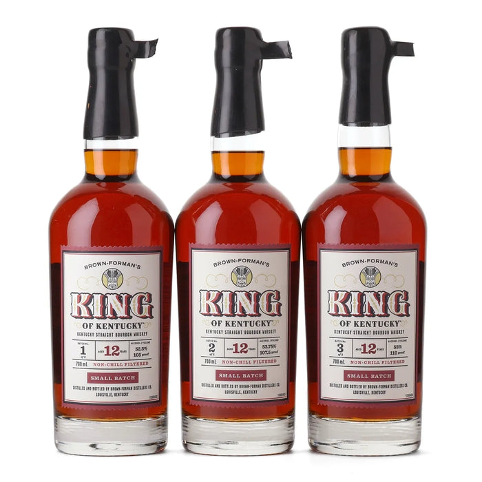 Brown Formans King of Kentucky Small Batch 12 Year Old Batch 1-3 700ml