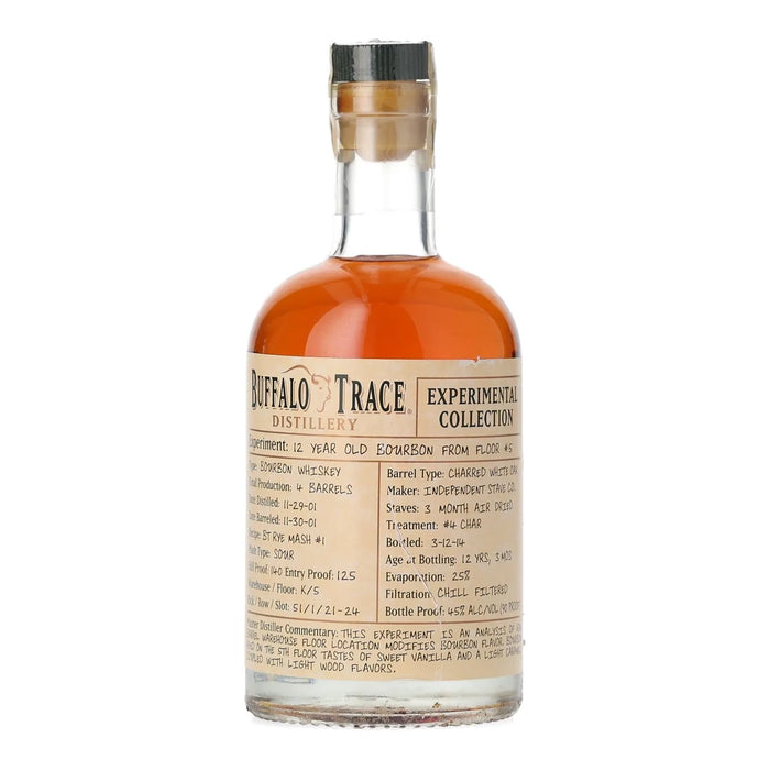 Buffalo Trace Experimental Collection 12 Year Old Floor 5 Bourbon Whiskey 375ml