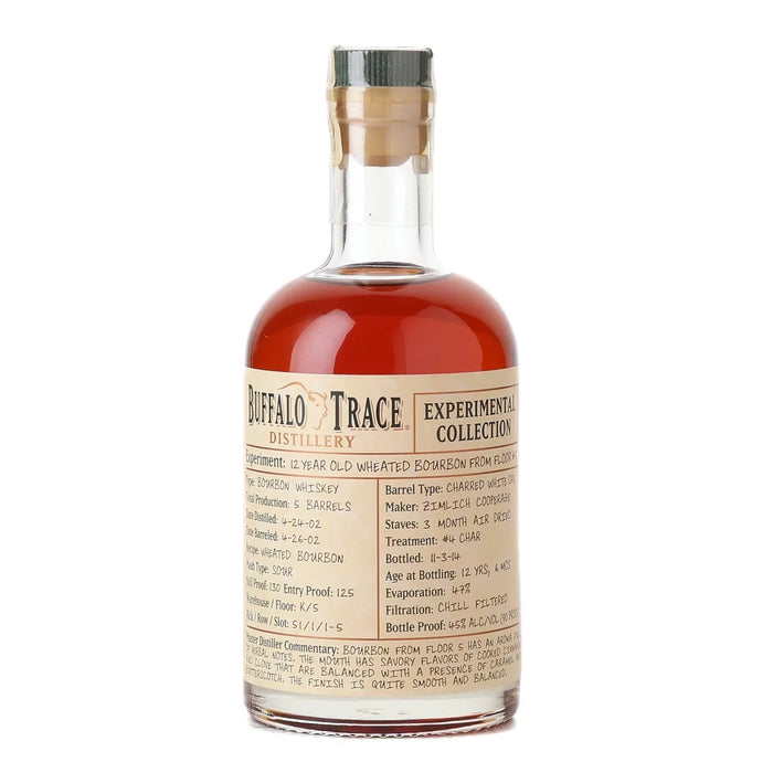 Buffalo Trace Experimental Collection 12 Year Old Floor 5 Wheated Bourbon Whiskey 375ml