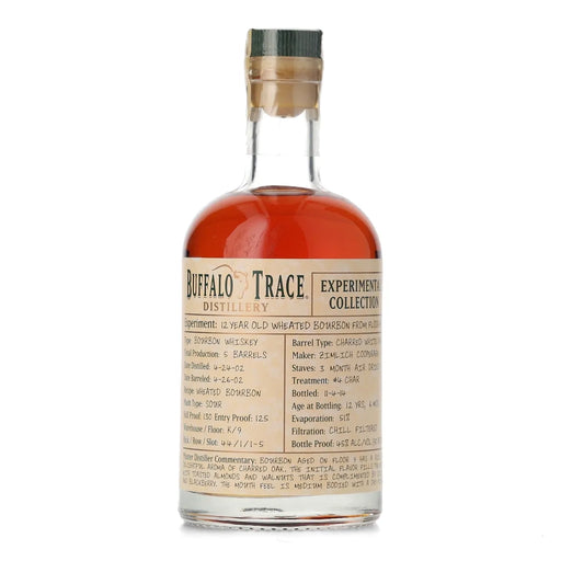 Buffalo Trace Experimental Collection 12 Year Old Floor 9 Wheated Bourbon Whiskey 375ml