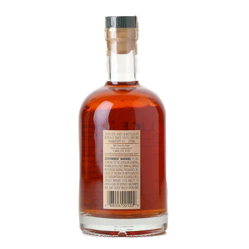 Buffalo Trace Experimental Collection 15 Year Old Standard Stave Dry Time Bourbon Whiskey 375ml Back