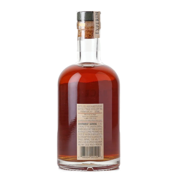 Buffalo Trace Experimental Collection 1989 Rediscovered Barrels Bourbon Whiskey 375ml Back