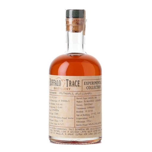 Buffalo Trace Experimental Collection 1993 Rediscovered Barrels Bourbon Whiskey 375ml