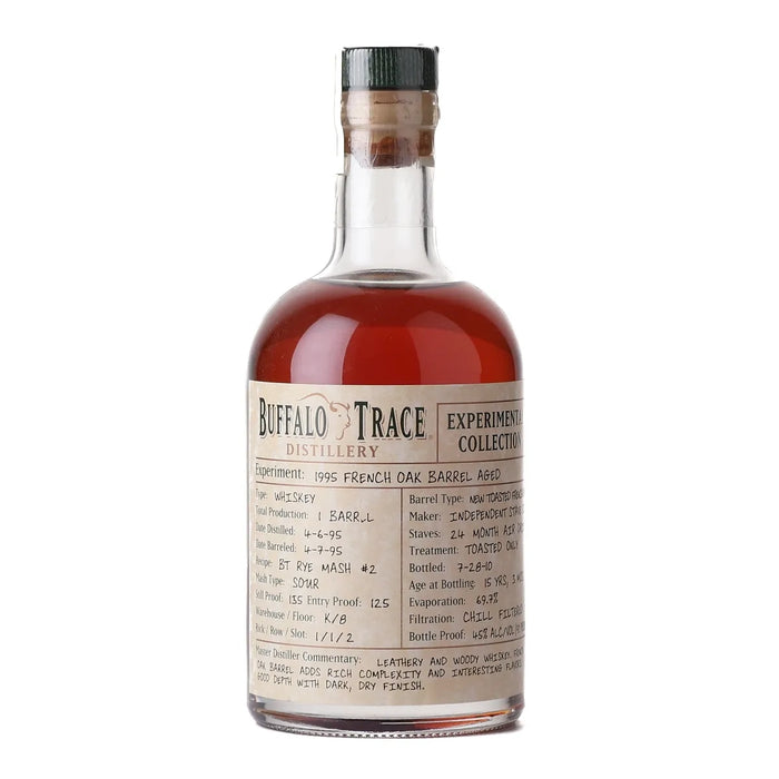 Buffalo Trace Experimental Collection 1995 French Oak Barrel Aged Whiskey 375ml