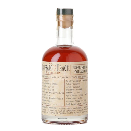 Buffalo Trace Experimental Collection 19 Year Old Giant French Oak Barrel Whiskey 375ml