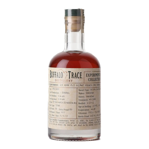 Buffalo Trace Experimental Collection 23 Year Old Giant French Oak Barrel Whiskey 375ml