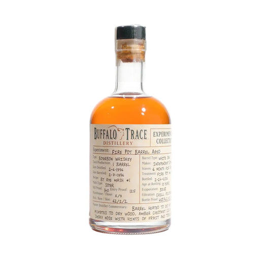 Buffalo Trace Experimental Collection Fire Pot Barrel Aged Bourbon 375ml