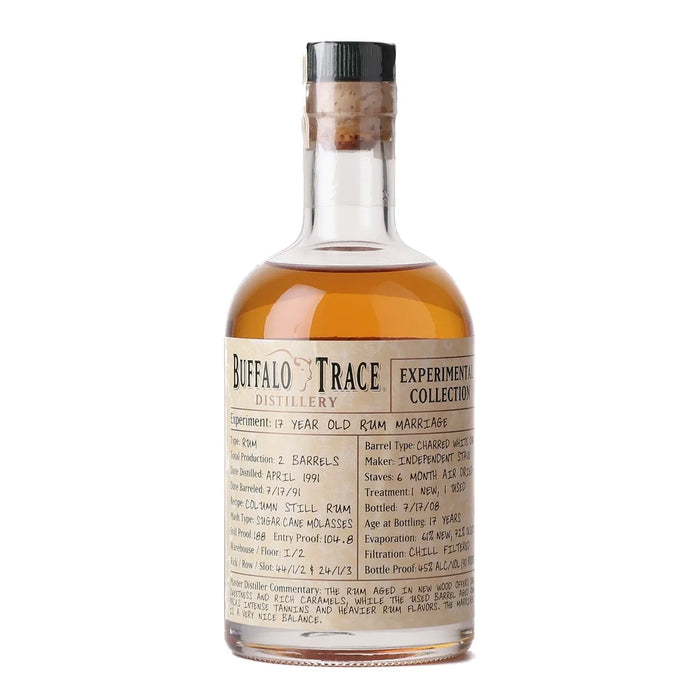 Buffalo Trace Experimental Collection Rum Marriage 17 Year Old Rum 375ml