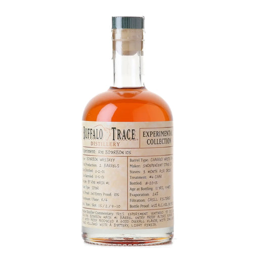 Buffalo Trace Experimental Collection Rye Bourbon 105 Bourbon Whiskey 375ml