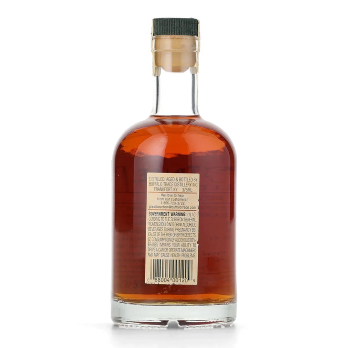 Buffalo Trace Experimental Collection Rye Bourbon 115 Bourbon Whiskey 375ml Back