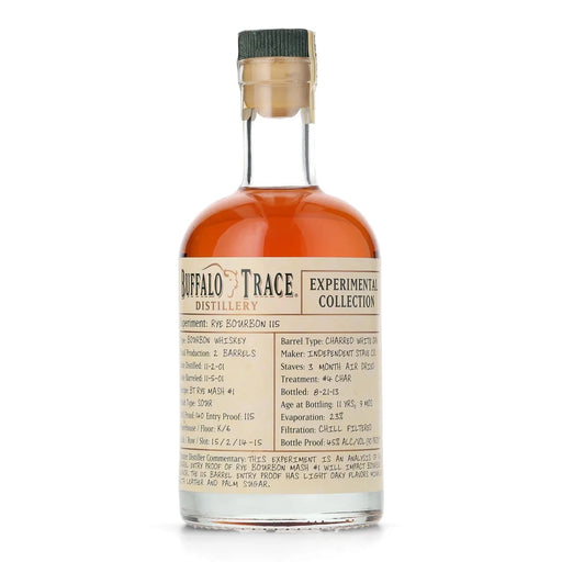Buffalo Trace Experimental Collection Rye Bourbon 115 Bourbon Whiskey 375ml