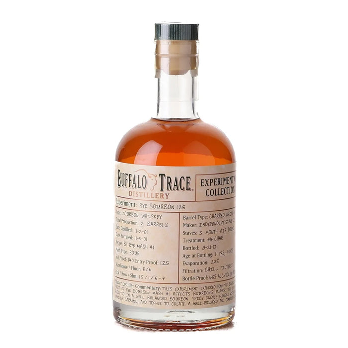 Buffalo Trace Experimental Collection Rye Bourbon 125 Bourbon Whiskey 375ml