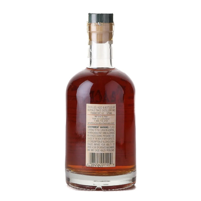 Buffalo Trace Experimental Collection Rye Bourbon 90 Bourbon Whiskey 375ml Back
