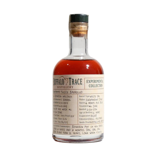 Buffalo Trace Experimental Collection Twice Barreled Bourbon 375ml