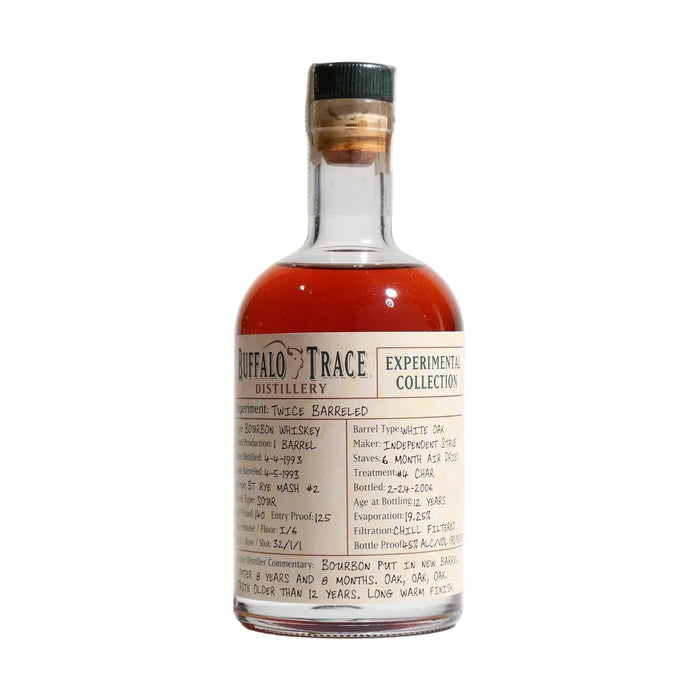 Buffalo Trace Experimental Collection Twice Barreled Bourbon 375ml
