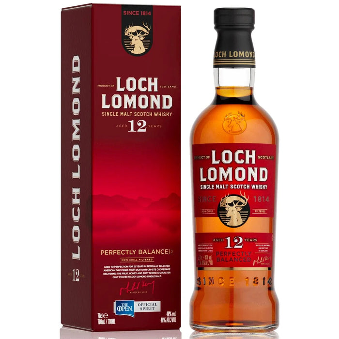 Loch Lomond 12 Year Old Single Malt Scotch Whisky 750ml