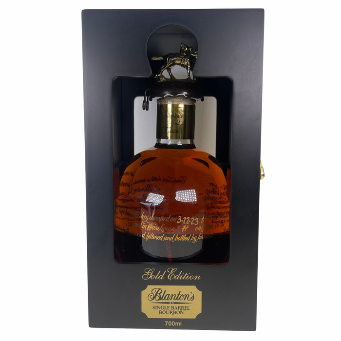 2023 Blanton's Gold Wooden Gift Box Edition Kentucky Straight Bourbon Whiskey