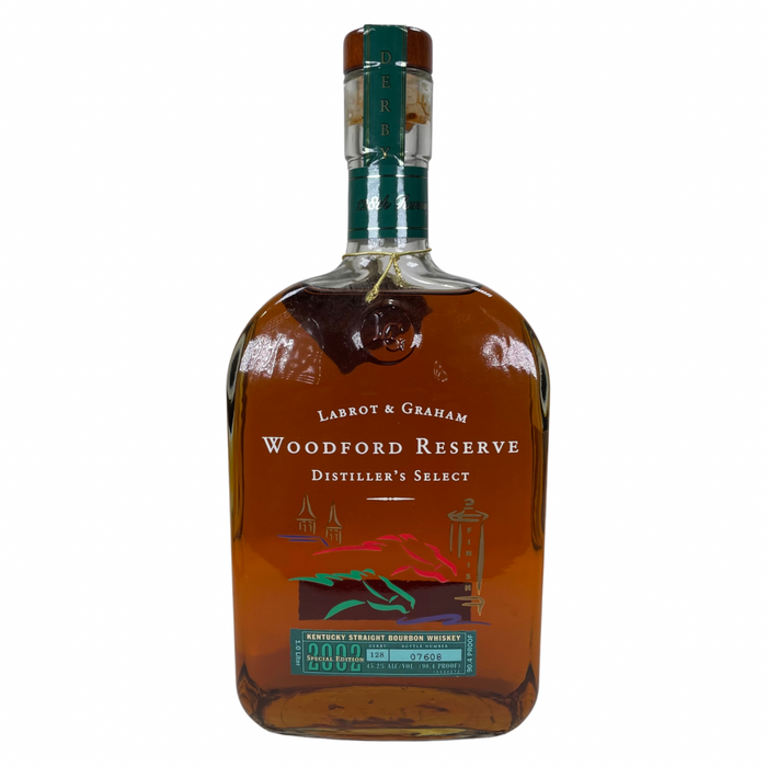 2002 Woodford Reserve Kentucky Derby 128th Edition Straight Bourbon Whiskey 1Lt.