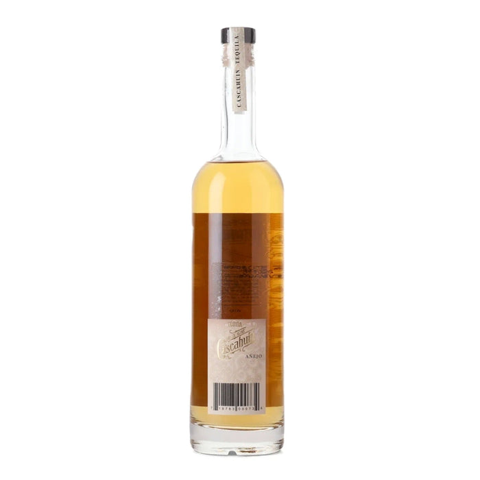 Cascahuin 88 Proof International Release Anejo Tequila 750ml back