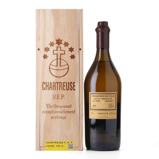Chartreuse V.E.P. Jaune Yellow Liqueur 1Lt