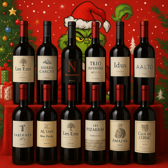 The Grinch's Holiday Quench Spain Red Wine 12-Pack Bundle