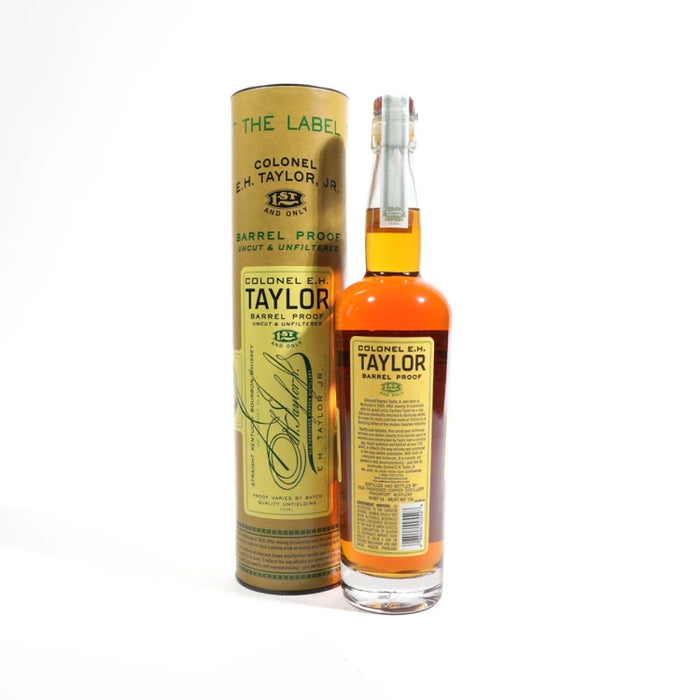 Colonel E.H. Taylor Barrel Proof Batch 10 Kentucky Bourbon 750ml Back